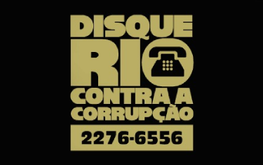 Disque Rio contra corrupção